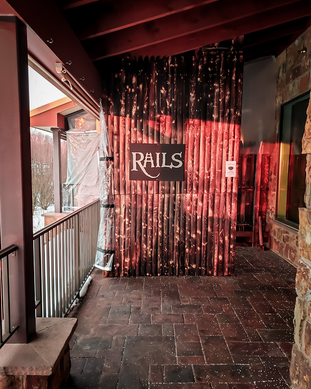 rails steakhouse wine cave